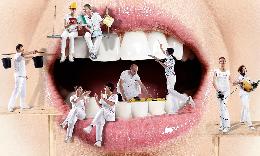 Dental treatment creative